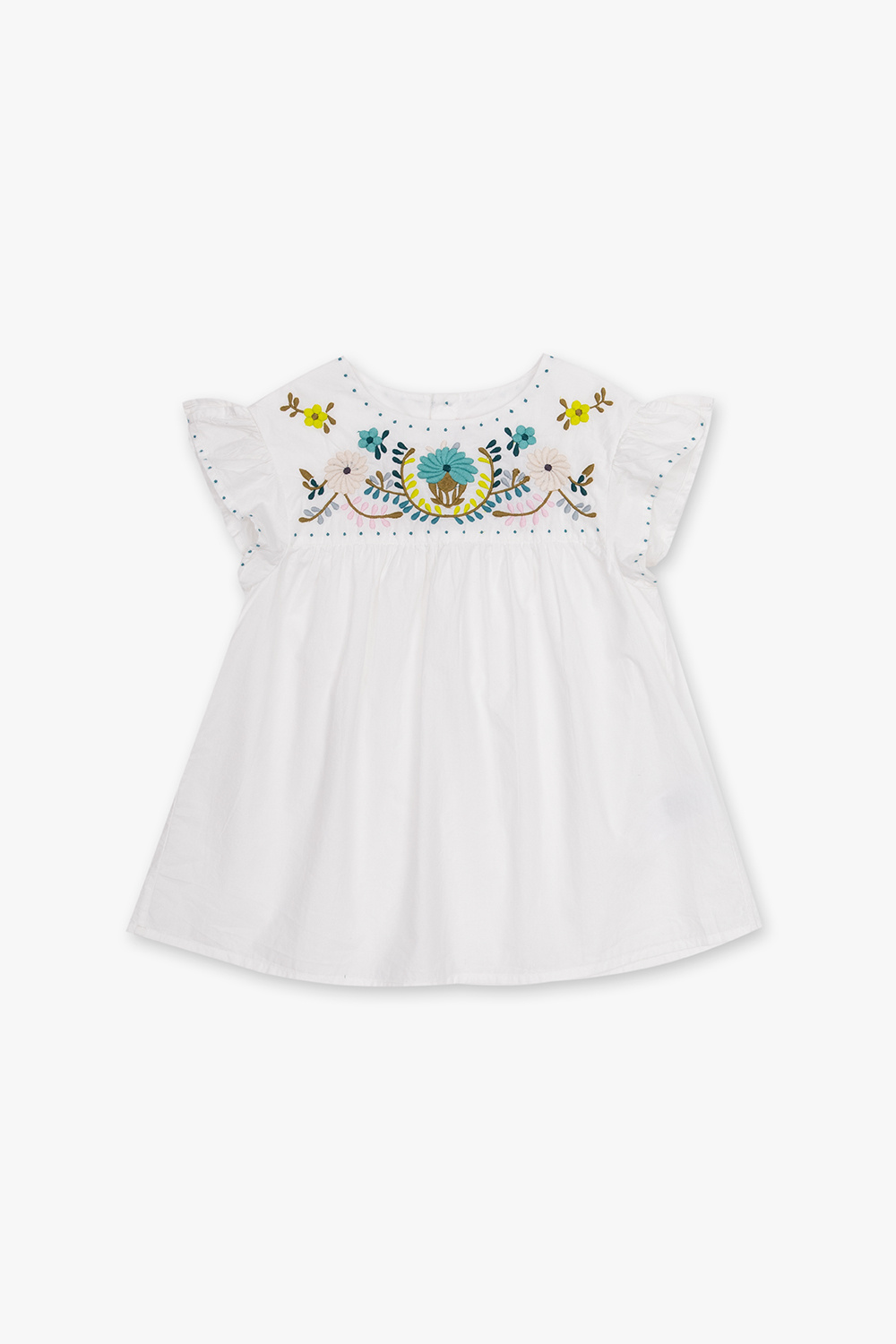 White 'Althea' floral top Bonpoint - Tee shirt pimkie noir